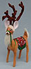 Annalee 8" Rustic Yuletide Deer 2016 - Mint - 450316