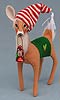 Annalee 8" Nightshirt Reindeer with Lantern 2014 - Mint - 450414