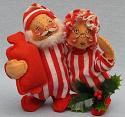 Annalee 5" Mr & Mrs Tuckered - Near Mint - 460083a