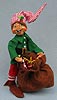 Annalee 9" Workshop Elf Holding Sack 2016 - Mint - 500116