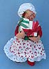 Annalee 7" Mrs Santa with Presents - 1989 - Very Good - 500189a