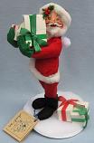 Annalee 7" Santa with Presents 1993 - Signed - 500393s