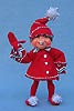 Annalee 5" Red Christmas Candy Elf - Mint - 500608