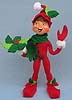 Annalee 12" Red Holly Berry Elf 2015 - Mint - 500715