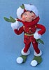 Annalee 9" Red Christmas Delights Elf - Mint - 501012