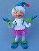Annalee 9" Winter Whimsy Girl Elf - Mint - 501412