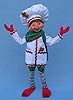 Annalee 14" Gingerbread Chef Elf - Mint - 502808