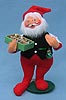 Annalee 9" Santa with Box of Ornaments - Mint - 503306
