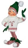 Annalee 9" Green Jolly Elf 2023 - Mint - 510523