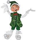 Annalee 9" Evergreen Elf 2021 - Mint - 510621