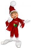 Annalee 12" Holiday Cheer Elf 2021 - Mint - 510721