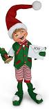 Annalee 14" Spreading Joy Elf 2022 - Mint - 511022