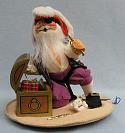 Annalee 10" Santa's Pirate Treasure - Excellent / Very Good - 538698a