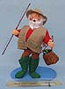 Annalee 10" Hook Line & Fishing Santa with #26 Plaque - Mint - 539496-26