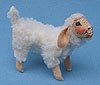 Annalee 5" Ivory Lamb with Beige Ears and Feet - Mint / Near Mint - 542489