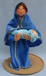 Annalee 10" Nativity Mary Holding 3" Baby Jesus - Near Mint - 543197a