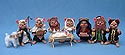 Annalee Set of 9 - 6" Mouse Nativity - Mint - 5442-545006