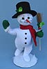 Annalee 15" Holly Berry Snowman 2015 - Mint - 550215