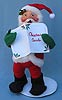 Annalee 18" Musical Caroller Santa - Mint - 550396