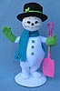 Annalee 9" Winter Whimsy Snowman - Mint - 550412