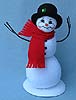 Annalee 9" Snowball Snowman with Stick Arms 2017 - Mint - 550417