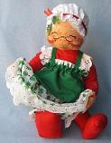Annalee 18" Mrs Santa Cardholder - Very Good - 555087xx