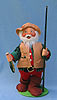 Annalee 18" Catch of the Day Fishing Santa - Mint - 563597