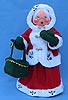 Annalee 18" Winterberry Mrs Santa - Ooh - Mint - 564605
