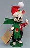 Annalee 6" Shopping Boy Mouse 2016 - Mint - 600416