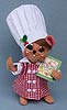 Annalee 6" Chef Mouse with Cookbook 2013 - Mint - 600513