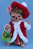 Annalee 6" Jolly Lolli Mrs Mouse with Purse 2015 - Mint - 600915