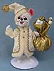 Annalee 6" Elegant New Years Santa Mouse with Sack 2013 - Mint - 601013