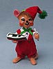 Annalee 6" Workshop Mouse with Boat - Mint - 601109