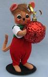 Annalee 6" Awesome Ornament Mouse - Near Mint - 601908oxta