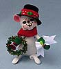 Annalee 6" Yuletide Mouse - Mint - 601909