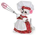 Annalee 6" Holiday Sweets Chef Wisk Mouse 2023 - Mint - 610923