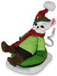 Annalee 6" Very Merry Tubing Mouse 2020 - Mint - 611120