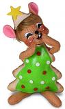 Annalee 6" Wannabe a Christmas Cookie Mouse 2021 - Mint - 611321