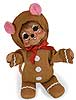 Annalee 6" Wannabe a Gingerbread Man Mouse 2019 - Mint - 611719