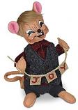 Annalee 6" Plaid & Pine Boy Joy Mouse 2023 - Mint - 611723