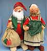 Annalee 30" Mr & Mrs Old World Santa - Mint - 6250-6251-94xo
