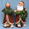 Annalee 30" Mr & Mrs Old World Santa - Near Mint - 6252-6253-96