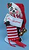 Annalee 8" Bell Ringer Panda Bear - Mint - 631901