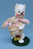 Annalee 8" It's My Favorite Bear Holding Bunny - Mint / Near Mint - 632101