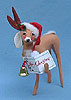 Annalee 10" Carolling Reindeer - Mint - 643596