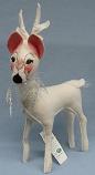 Annalee 12" Snowy Reindeer with Icicles - Excellent - 654500a