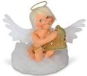 Annalee 5" Baby Angel with Harp 2021 - Mint - 660021
