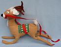Annalee 18" Reindeer with Saddle - Excellent - 660085b