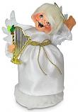 Annalee 7" O Holy Night Angel with Harp 2022- Mint - 660322