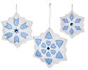 Annalee Set of Snowflakes Ornaments 2024 - Mint - 660624